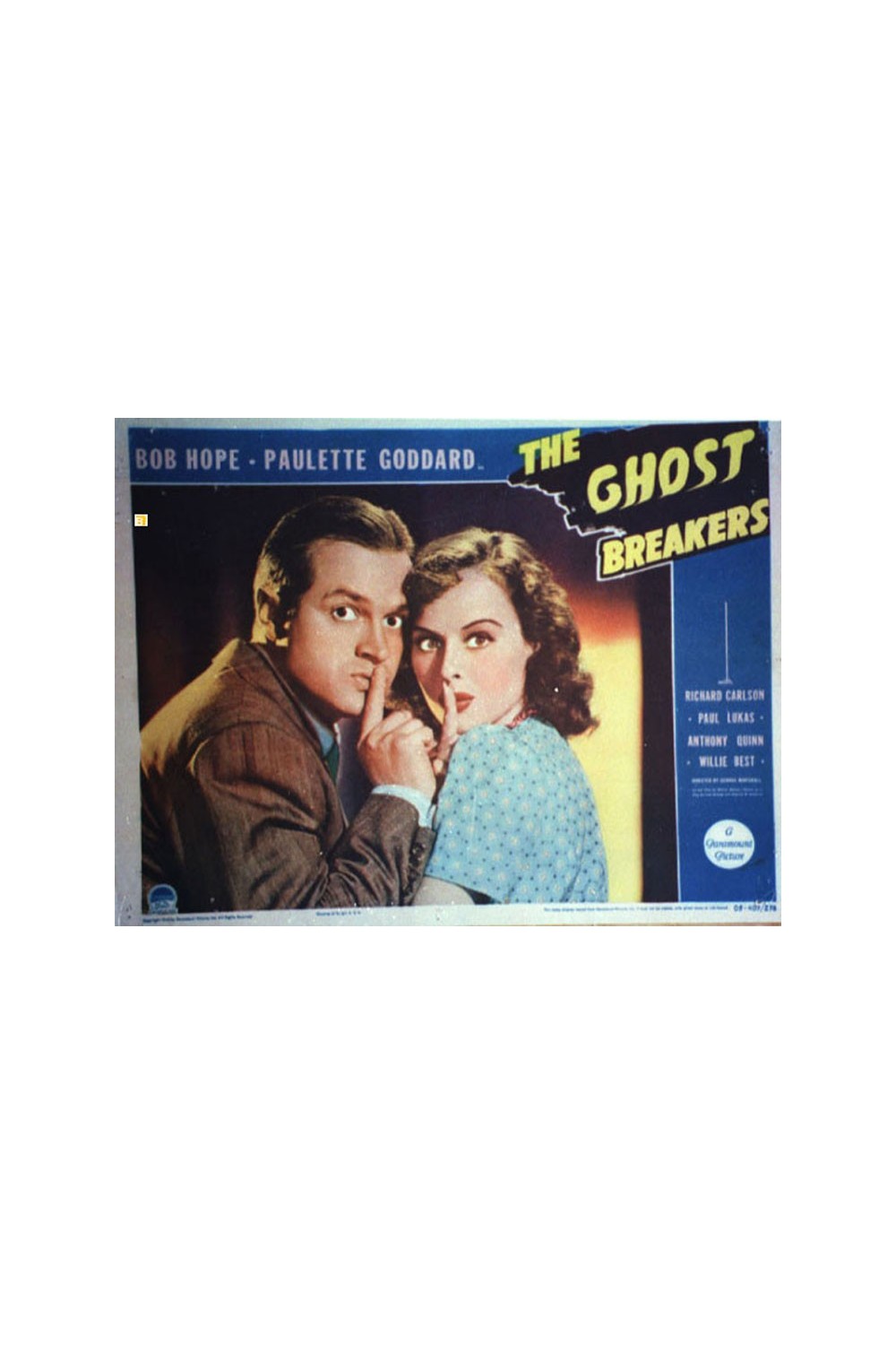 THE GHOST BREAKERS