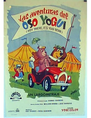 HEY THERE, ITS YOGI BEAR