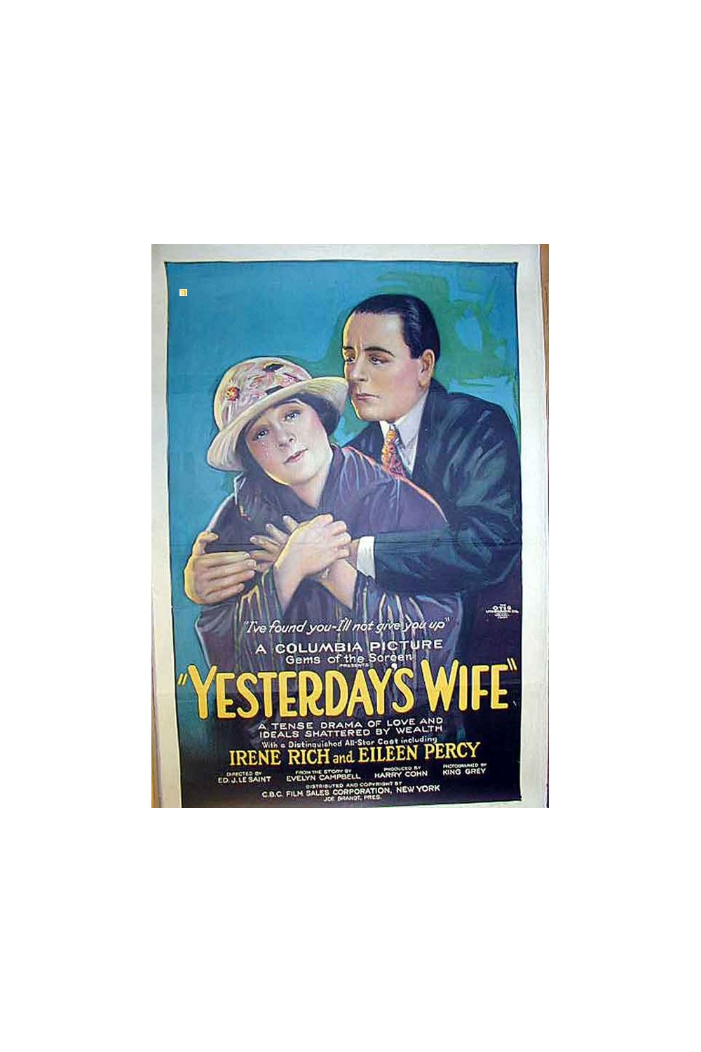 YESTERDEYS WIFE
