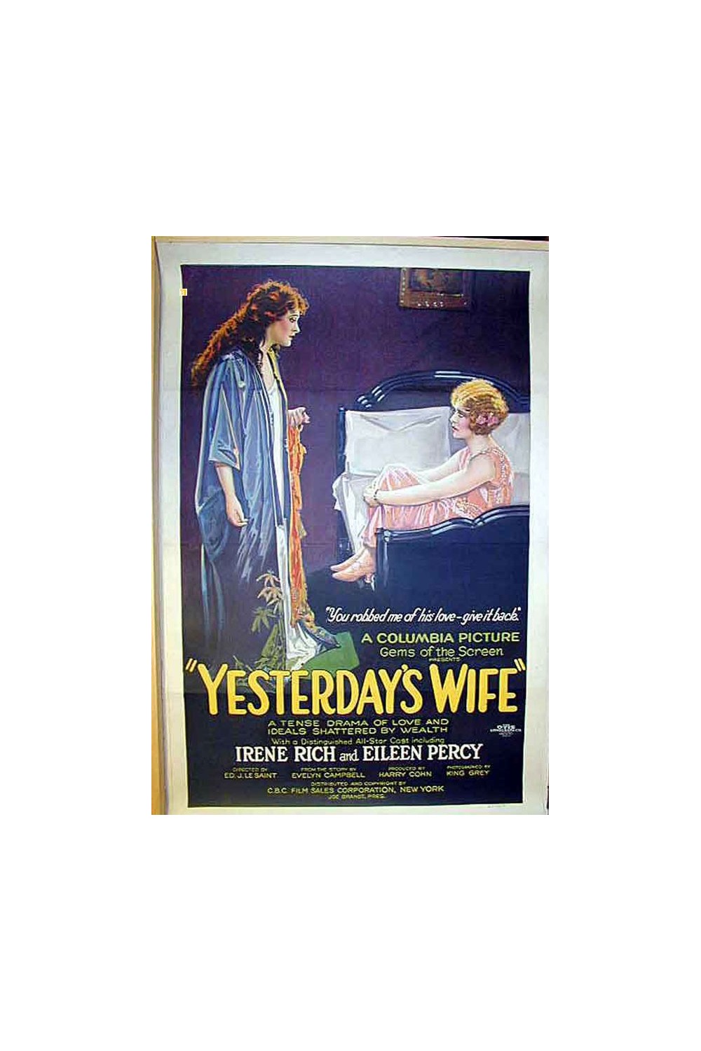 YESTERDEYS WIFE