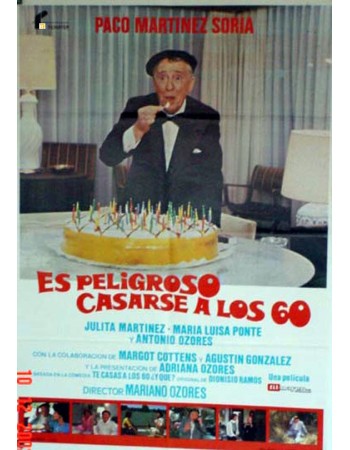 ES PELIGROSO CASARSE A LOS 60