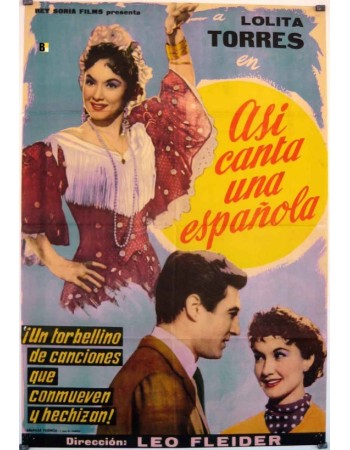 ASI CANTA UNA ESPAÑOLA