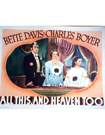 ALL THIS, AND HEAVEN TOO