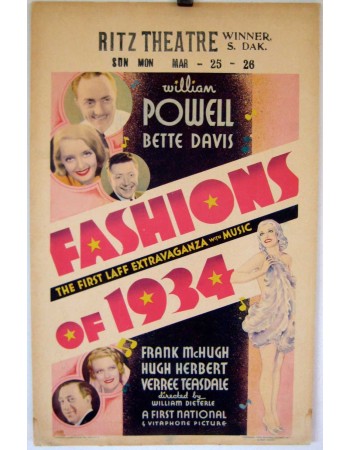FASHION OF 1934