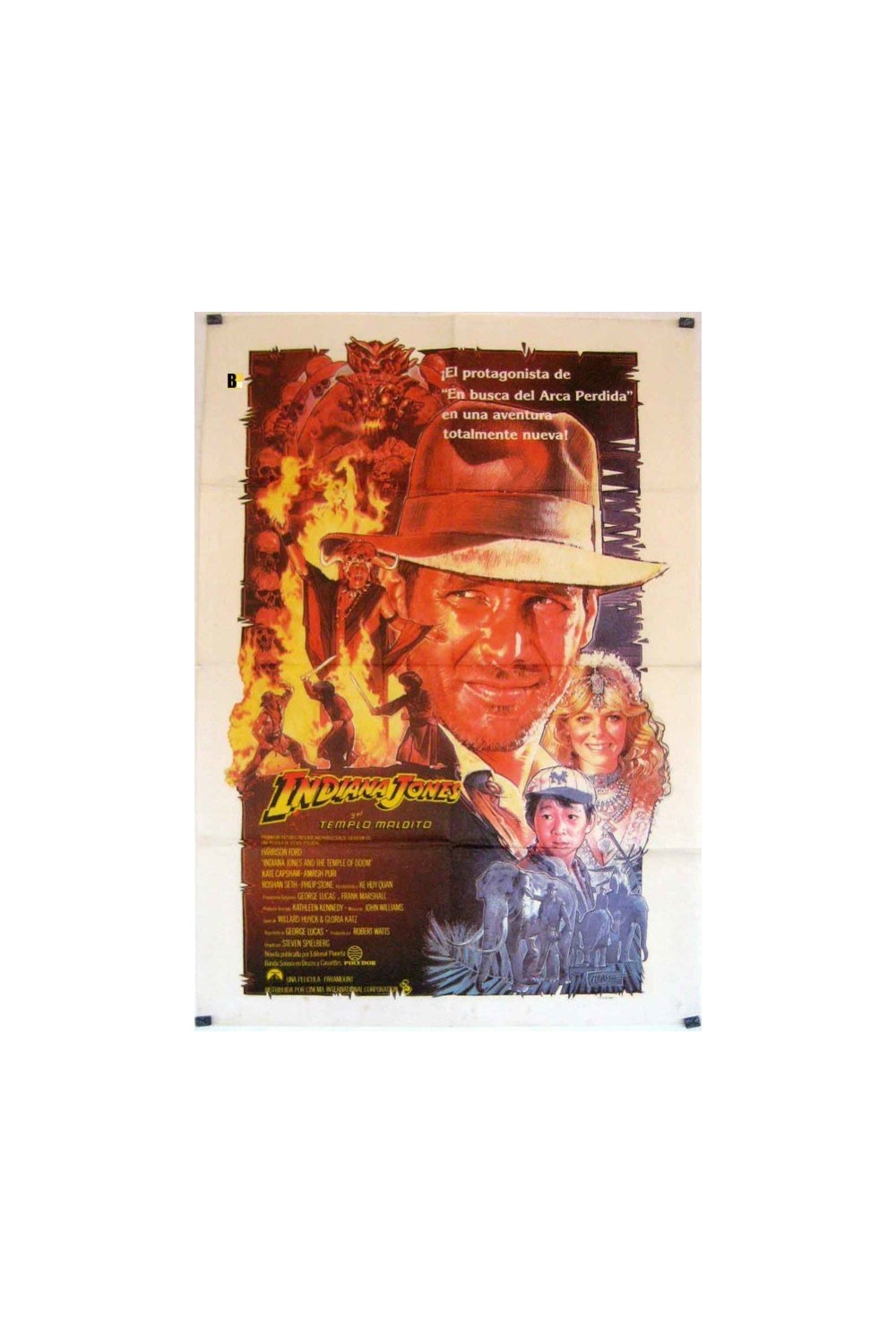 INDIANA JONES AND THE TEMPLE OF DOOM