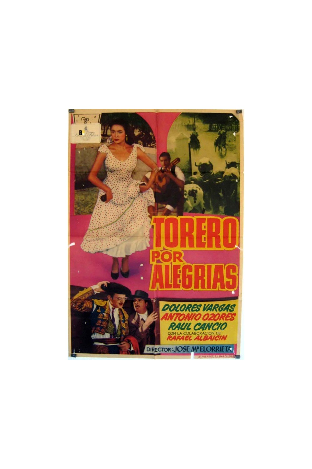 TORERO POR ALEGRIAS