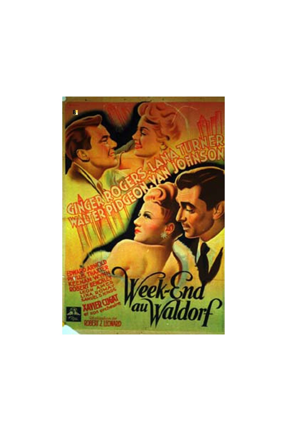 WEEK-END AT THE WALDORF