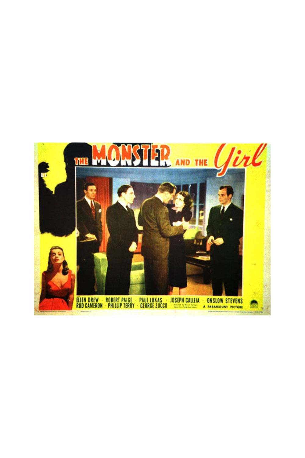THE MONSTER AND THE GIRL