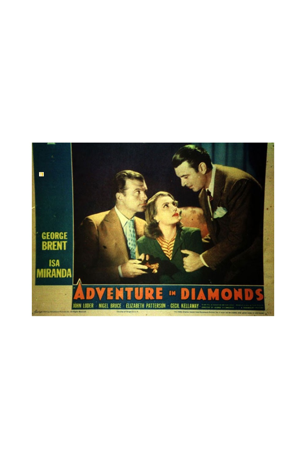 ADVENTURE IN DIAMONDS