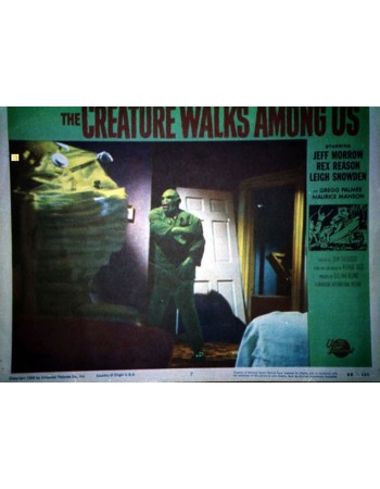 THE CREATURE WALKS AMONG US