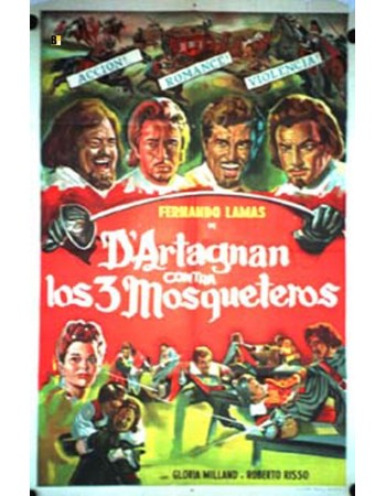 D'ARTAGNAN CONTRA LOS TRES MOSQUETEROS