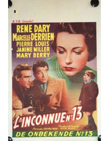 LINCONNUE NUMERO 13