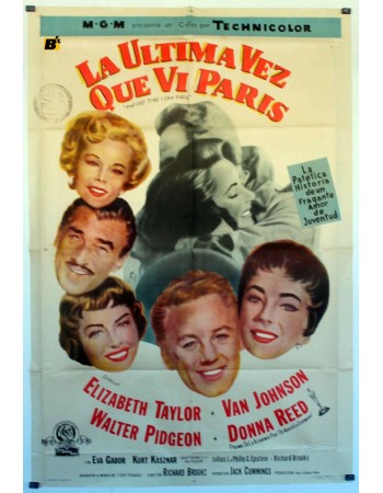THE LAST TIME I SAW PARIS