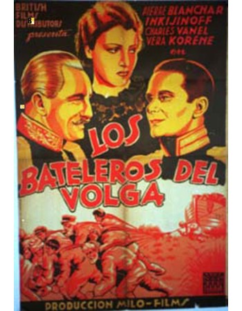 LES BATELIERS DE LA VOLGA