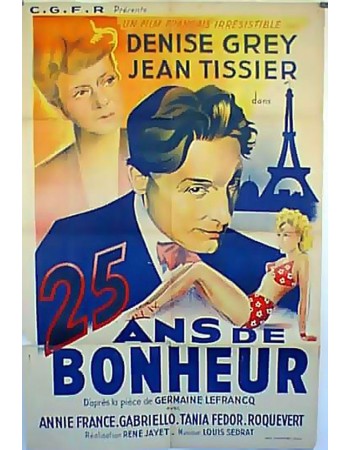 25 ANS DE BONHEUR