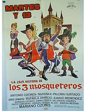 LA LOCA HISTORIA DE LOS TRES MOSQUETEROS
