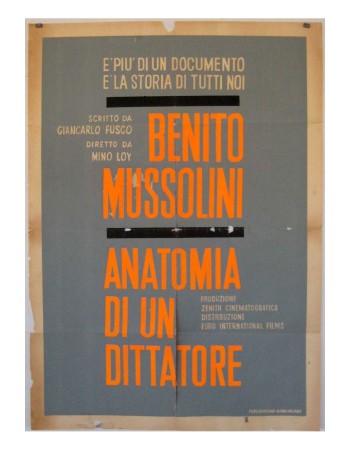 BENITO MUSSOLINI
