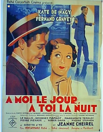 À moi le jour, à toi la nuit