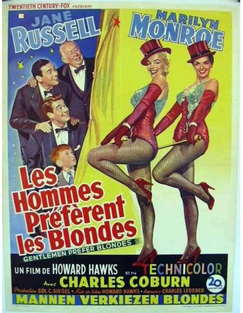 THE GENTLEMAN PREFER BLONDES