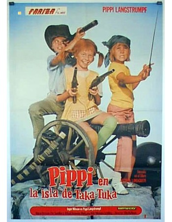 PIPPI LÅNGSTRUMP PÅ DE SJU HAVEN