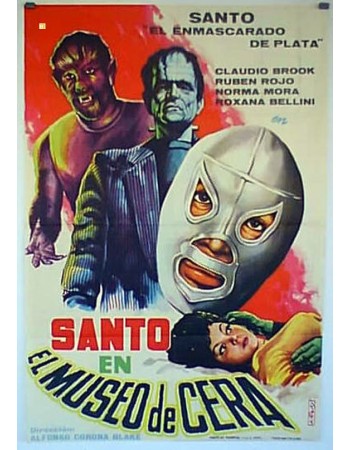 SANTO EN EL MUSEO DE CERA