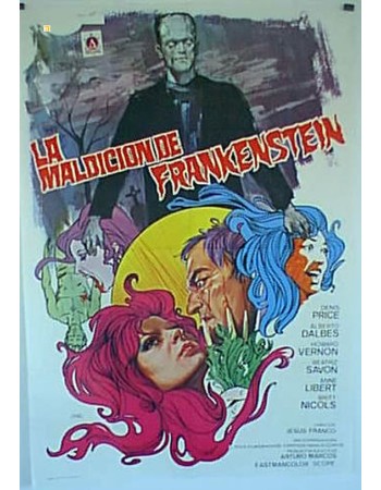 LA MALDICION DE FRANKENSTEIN