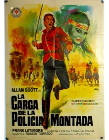 LA CARGA DE LA POLICIA MONTADA