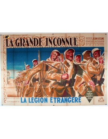 GRANDE INCONNUE LA LEGION ETRANGERE