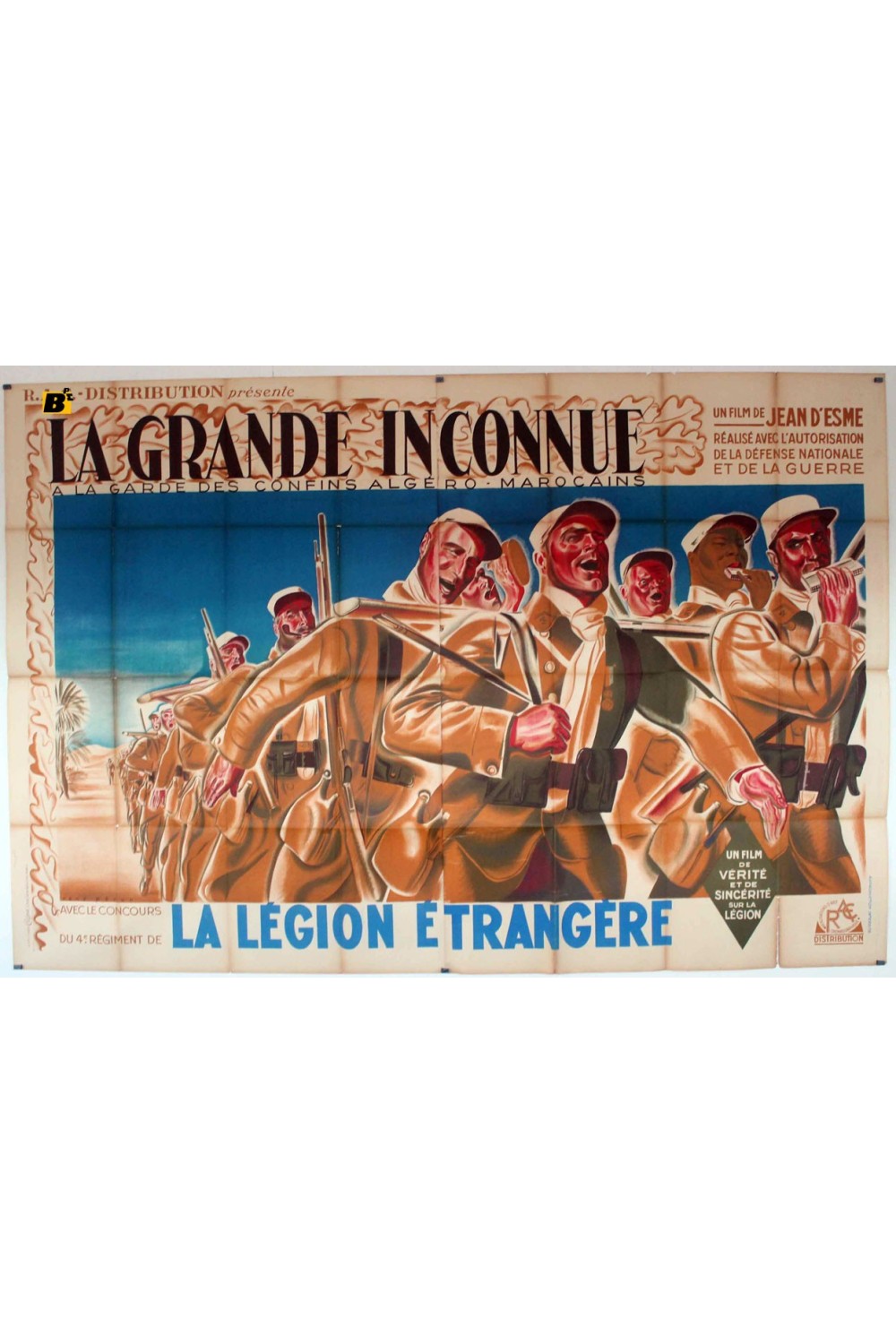 GRANDE INCONNUE LA LEGION ETRANGERE