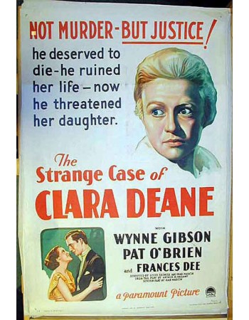THE STRANGE CASE OF CLARA DEANE