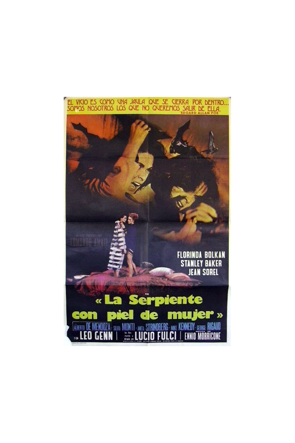 UNA LUCERTOLA CON LA PELLE DI DONNA