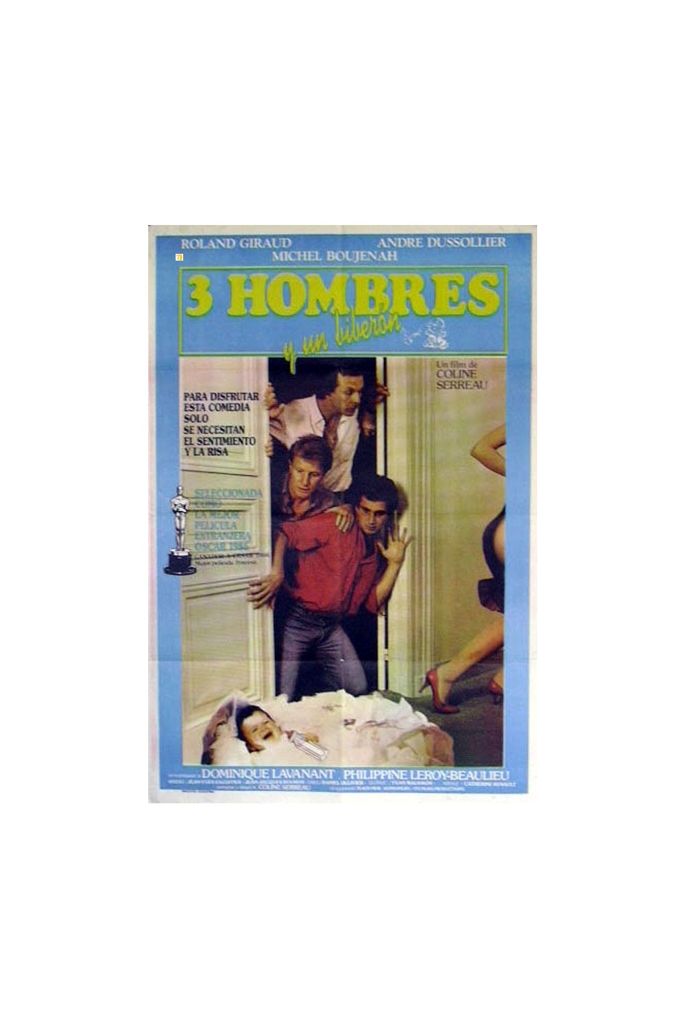 TROIS HOMMES ET UN COUFFIN