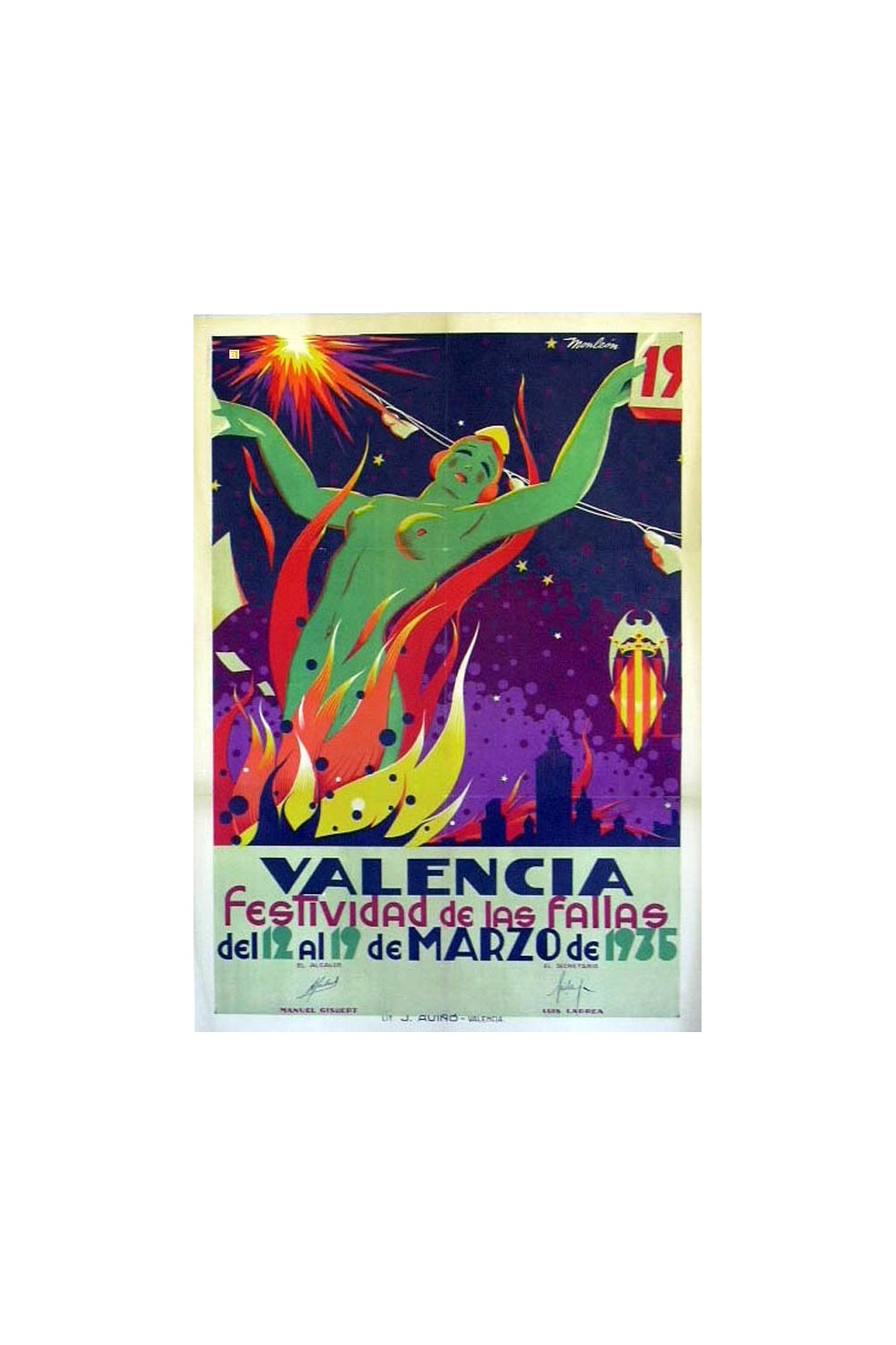 VALENCIA FESTIVIDAD FALLAS 1935