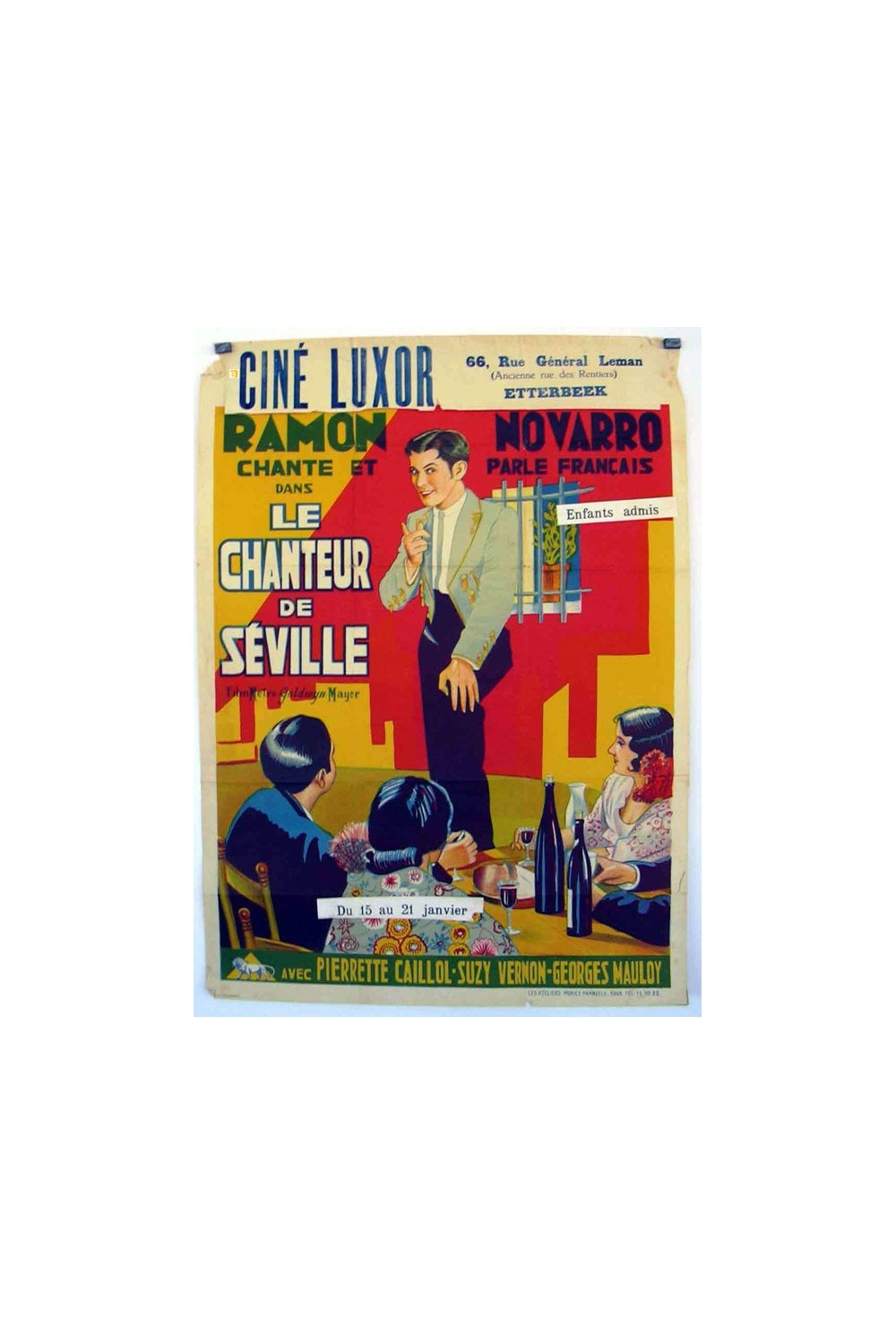 LE CHANTEUR DE SÉVILLE