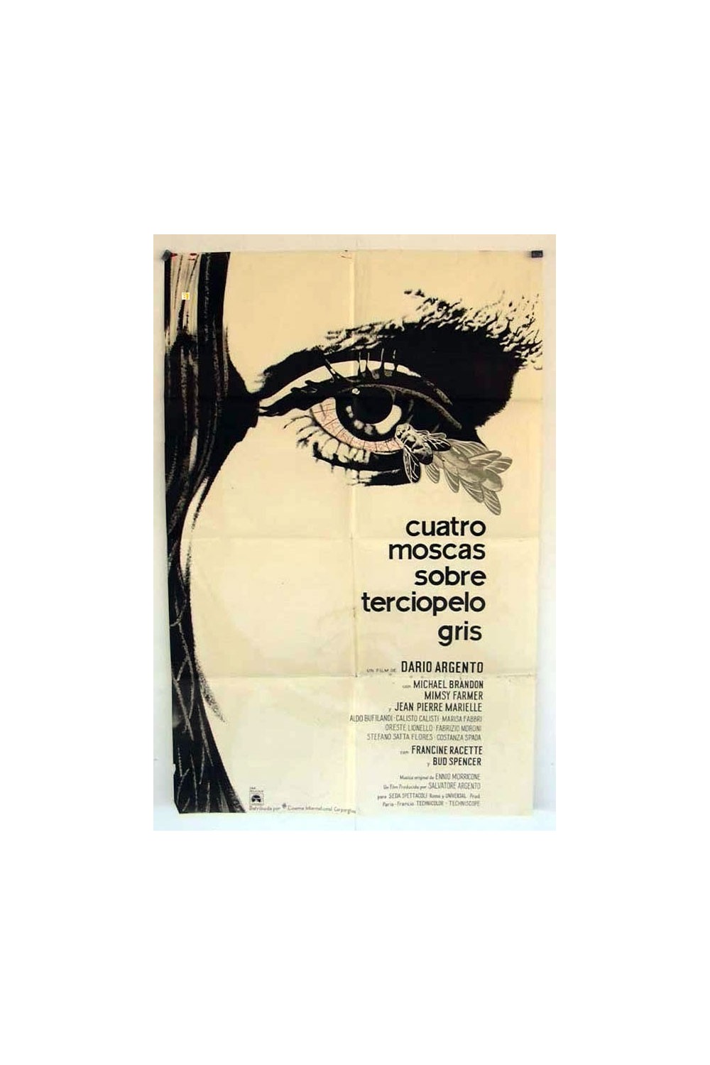 4 MOSCHE DI VELLUTO GRIGIO