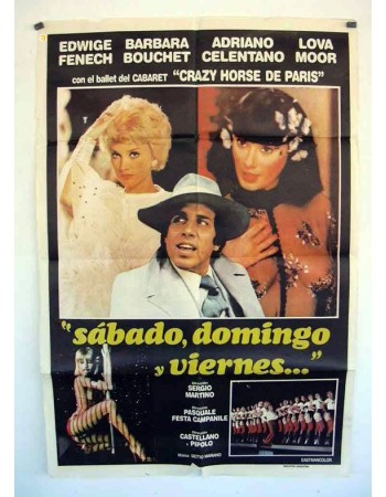 SABATO, DOMENICA E VENERDÌ
