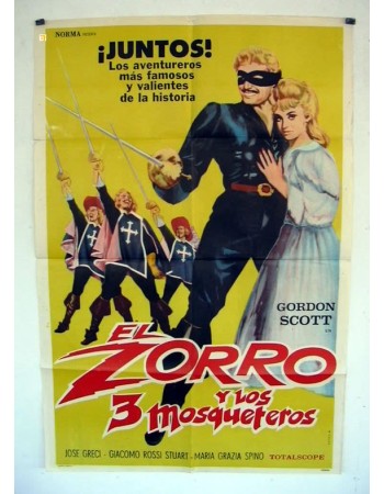 ZORRO E I TRE MOSCHETTIERI