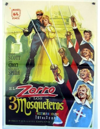ZORRO E I TRE MOSCHETTIERI