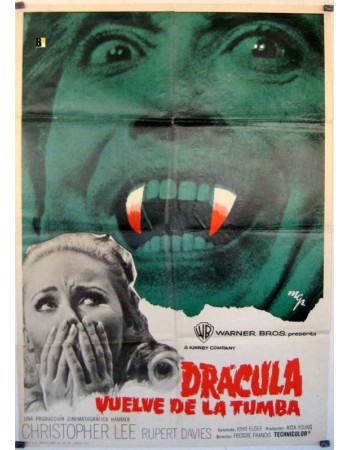 DRACULA HAS RISEN FROM THE GRAVE