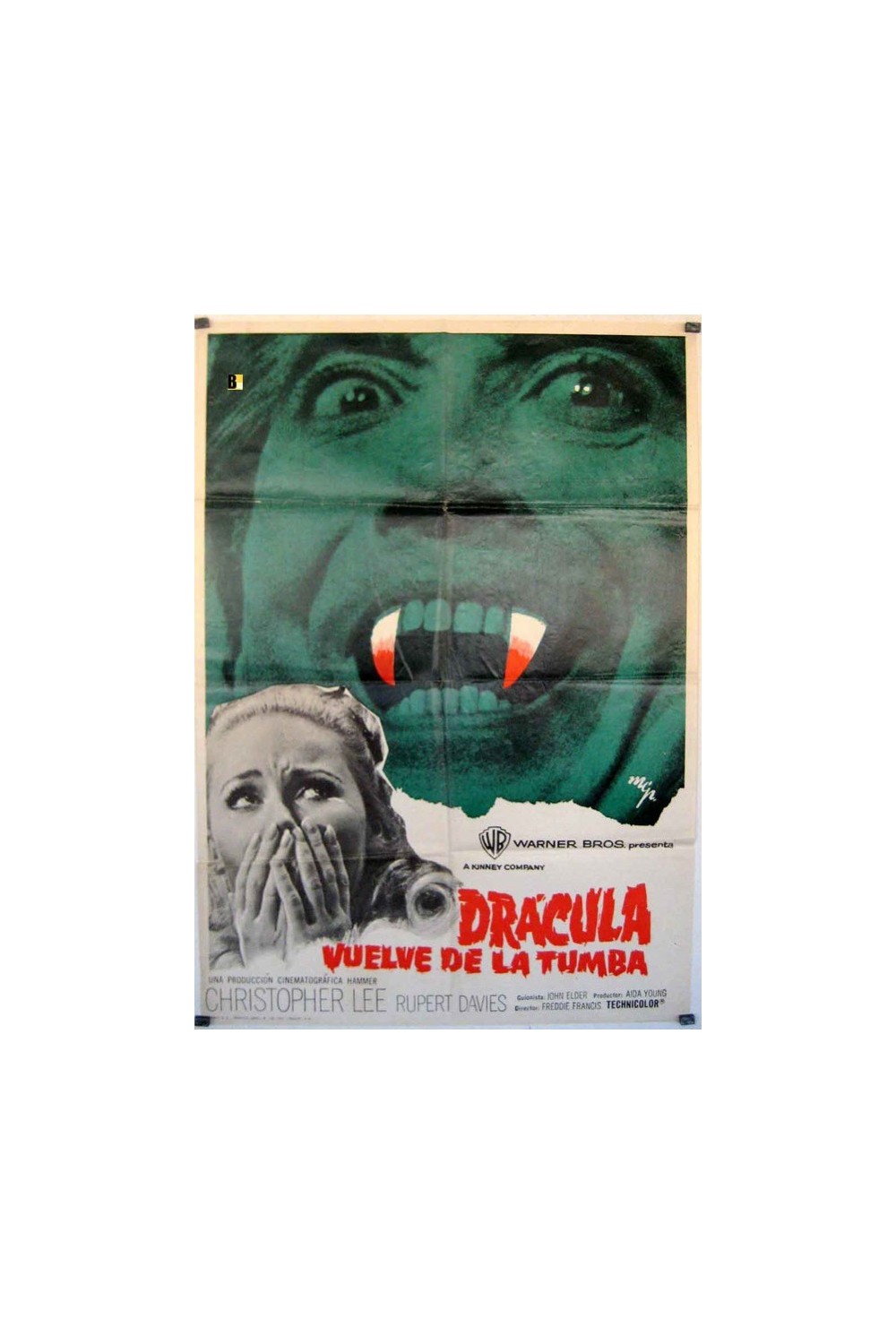 DRACULA HAS RISEN FROM THE GRAVE