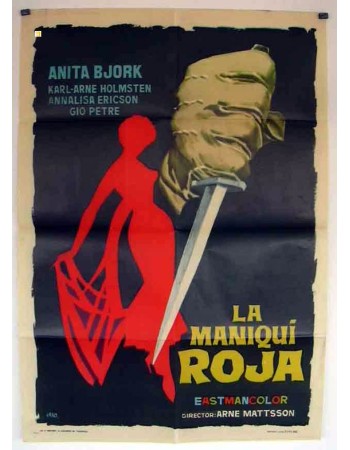 MANNEKÄNG I RÖTT