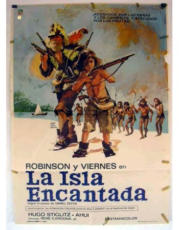ROBINSON Y VIERNES EN LA ISLA ENCANTADA
