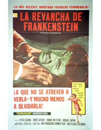 THE REVENGE OF FRANKENSTEIN