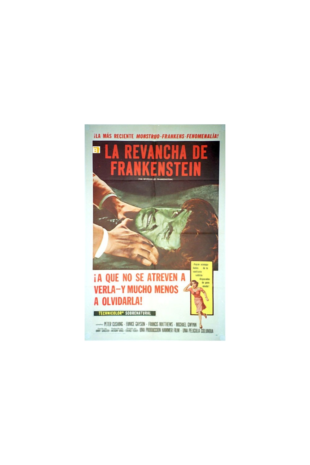 THE REVENGE OF FRANKENSTEIN