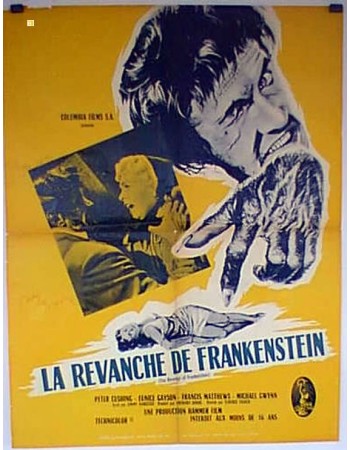 THE REVENGE OF FRANKENSTEIN