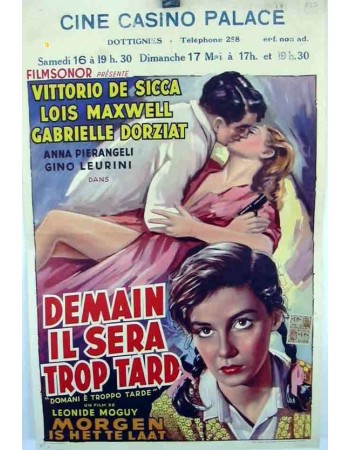 DOMANI E TROPPO TARDI