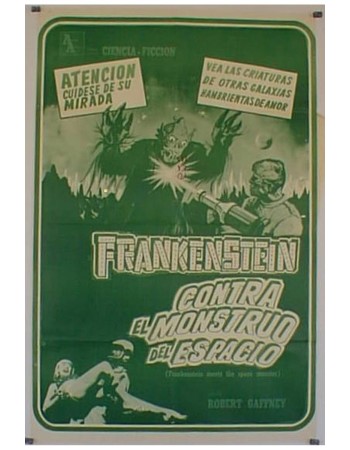 FRANKENSTEIN MEETS THE SPACEMONSTER