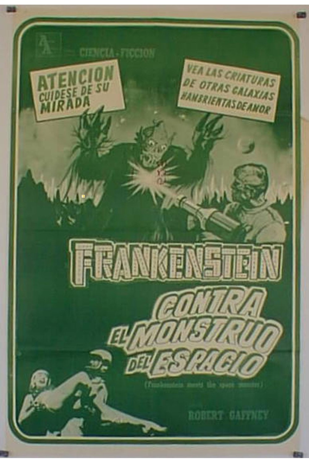 FRANKENSTEIN MEETS THE SPACEMONSTER