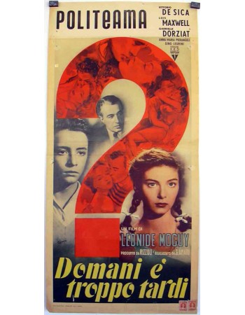 DOMANI E TROPPO TARDI