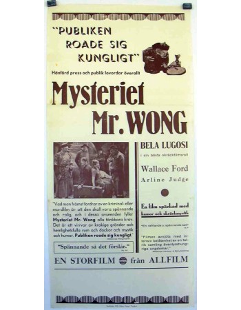 THE MYSTERIOUS MR. WONG